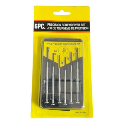 Maestro craft 6Pcs Precision Screwdriver Set from B&Q