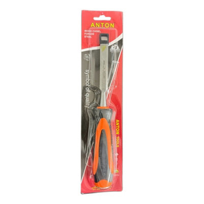 Maestro craft Wood Chisel (Forged Steel) Non-Slip Grip from B&Q