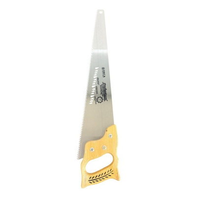 Maestro craft 16 Inch Steel Cutting Hand Saw Wooden Grip from B&Q