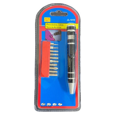 Maestro craft 11Pcs Screwdriver Set / Multi-Type Screwdriver Set from B&Q