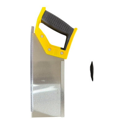 Maestro craft Hardpoint Mitre Soft Grip Tenon Saw  For Cutting Wood from B&Q