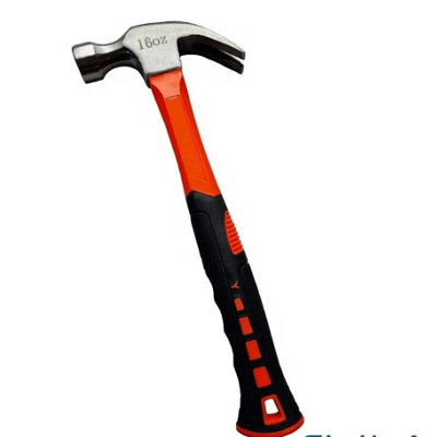 Maestro craft Claw Hammer 16Oz And A V-Shaped Claw For Nail Removal from B&Q
