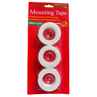 Maestro craft Strong Adhesive Mounting Strips  3 Rolls from B&Q