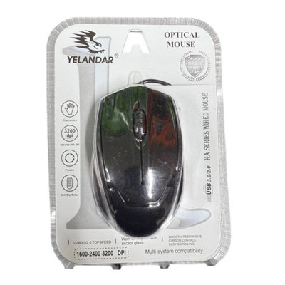 Maestro craft Plug-And-Play Laptop Mouse 1Pc