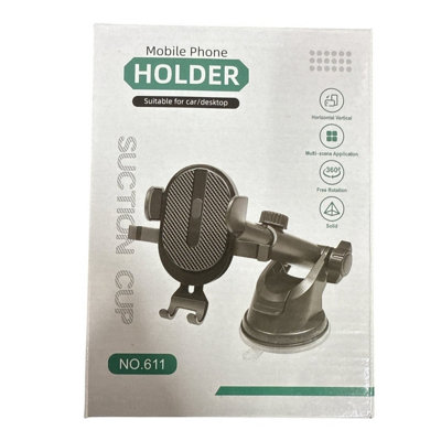 Maestro craft Mobile Phone Car Holder/hands-Free Phone Mount from B&Q