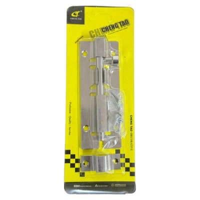 Maestro craft Barrel Bolt Latch With Locking Pin from B&Q