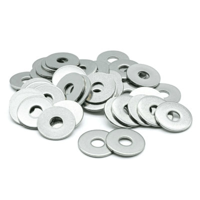 Maestro craft 140 Gram Penny Repair Mudguard Washers For Bolts Stainless Steel 10mm from B&Q