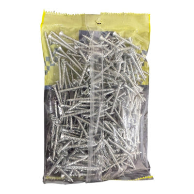 Maestro craft 500G 4X20mm Steel Wood Screws Pack from B&Q