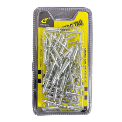 Maestro craft 50X3.00mm Steel Rivets/steel Rivets from B&Q