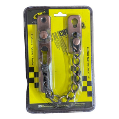 Maestro craft Decorative Copper Door Safety Chain from B&Q