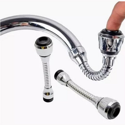B&Q -  360 Rotate Swivel Water Faucet Nozzle Filter Adapter