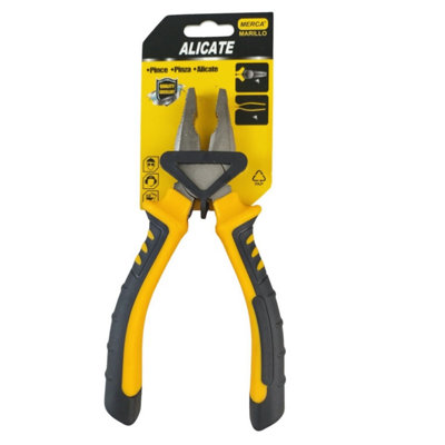 Maestro craft Combination Pliers Heavy Duty 6.5" Soft Grip Cutting Plier Strong Durable from B&Q