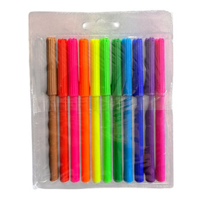 Maestro craft Assorted Fibre-Point Colouring Pens from B&Q
