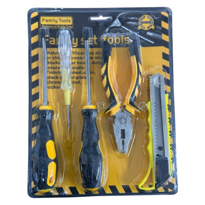 Maestro craft 5Pcs Pliers & Screwdriver & Cutter Set from B&Q