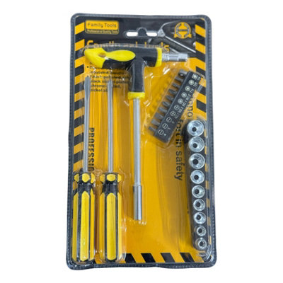 Maestro craft Multi-Bit Screwdriver And Socket Set from B&Q