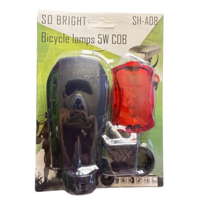 Maestro craft Battery/usb Rechargeable Bike Lamp from B&Q