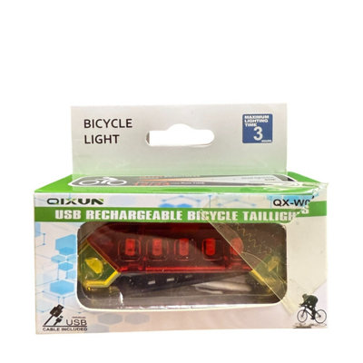 Maestro craft Waterproof Night Riding Bike Light from B&Q