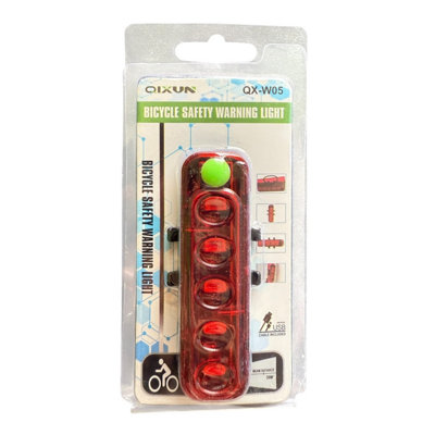 Maestro craft Bicycle Front/rear Visibility Light from B&Q