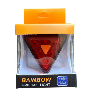 Maestro craft Compact Bicycle Rear Safety Light from B&Q