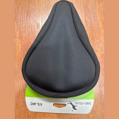 Maestro craft Soft Bike Gel Pad Comfy Cushion Saddle Seat Cover Mountain Bike Bicycle Cycle from B&Q