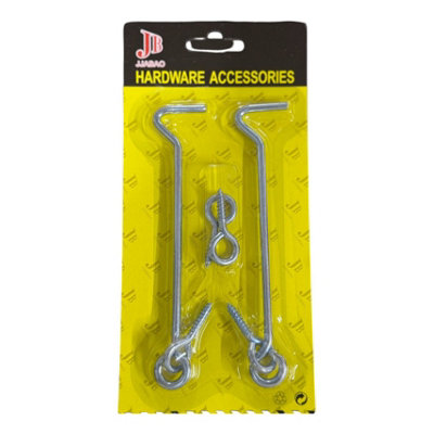 Maestro craft 2 Pcs Of Hook And Eye Latches Cabinet Catches from B&Q