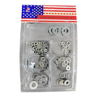 Maestro craft Assorted Metal Flat Washer Kit from B&Q