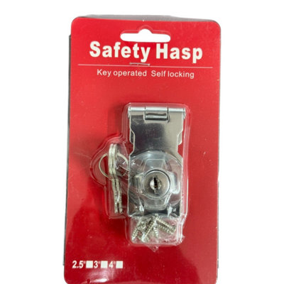 Maestro craft Self-Locking Hasp And Staple Set from B&Q
