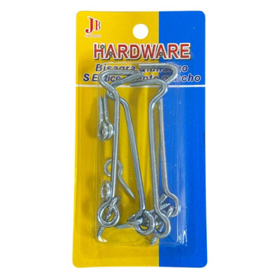 Maestro craft 4 Inch Self Locking Hasp And Staple Set from B&Q