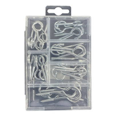 Maestro craft Open Multi Purposes  Hooks Screw Set from B&Q
