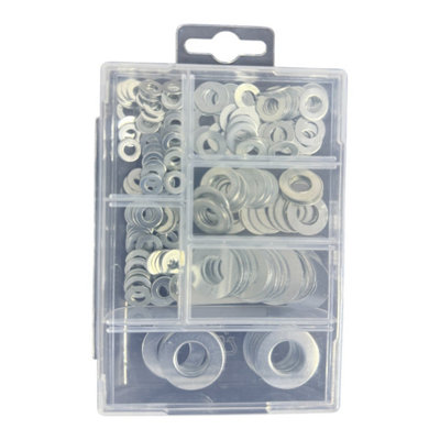 Maestro craft Set Of Sliver-Plated Flat Washers from B&Q