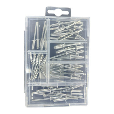 Maestro craft Variety Pack Aluminium & Steel Rivets from B&Q