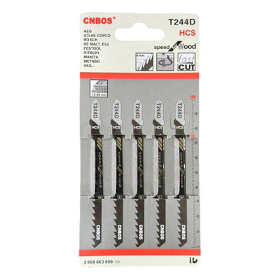 Maestro craft Jigsaw Blades For Basic Wood Cutting from B&Q