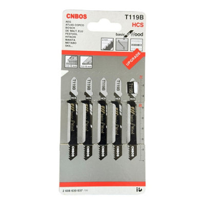 Maestro craft Jigsaw Blade Set For Basic Wood Cutting from B&Q