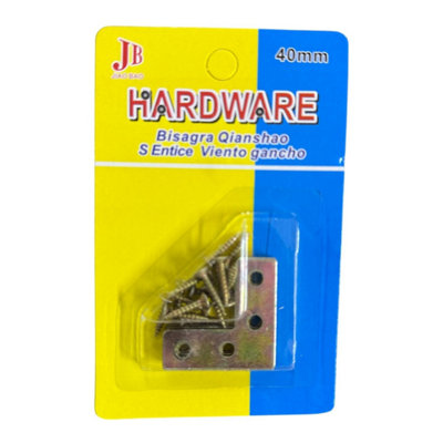 Maestro craft 40mm Angle Brackets And Screws from B&Q
