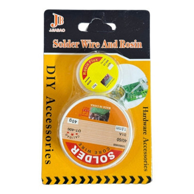 Maestro craft Electronic Solder Wire With Rosin Flux from B&Q