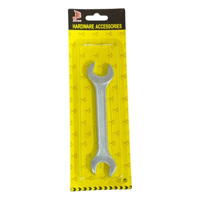 Maestro craft Double Open-End Wrench Size 17-19 from B&Q