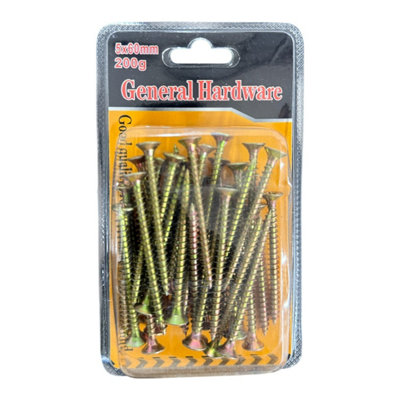 Maestro craft 5X60mm General Purpose Fixing Screws from B&Q