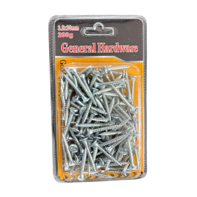 Maestro craft 3.5X30mm  Screws/universal Screws from B&Q
