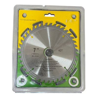Maestro craft Circular Saw Blade 180mmx24T  Is A Versatile And Essential Tool For Any Woodworking Project from B&Q