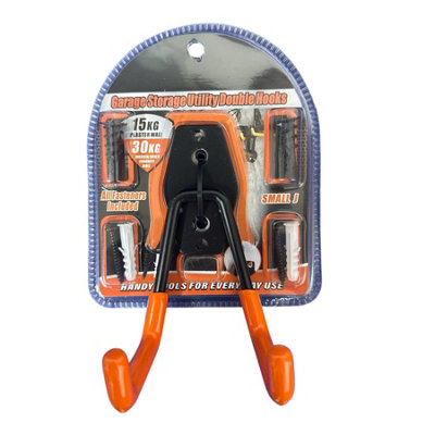Maestro craft Garage Storage Utility Double Hooks Small from B&Q