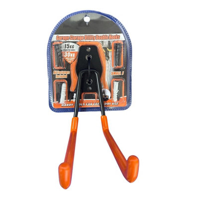 Maestro craft Garage Storage Utility Double Hooks Medium from B&Q
