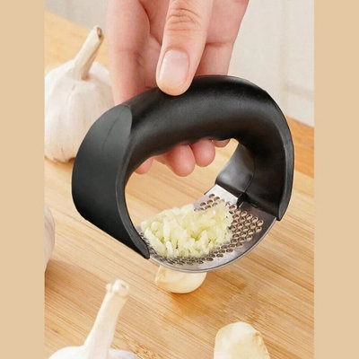 Maestro craft Garlic Press Crusher Mincer Squeezer Kitchen Manual Tool Stainless Steel from B&Q