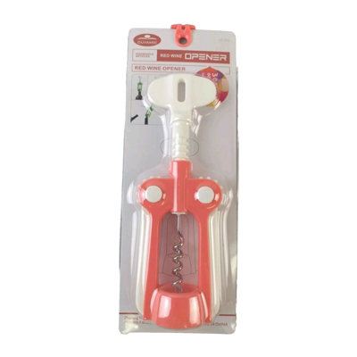 B&Q -  Plastic Corkscrew & Wine Bottle Opener 18Cm