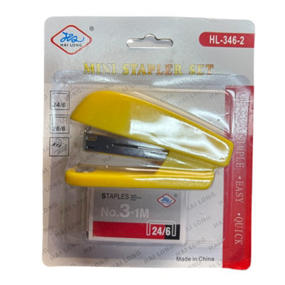 Maestro craft School & Office Mini Stapler Pack