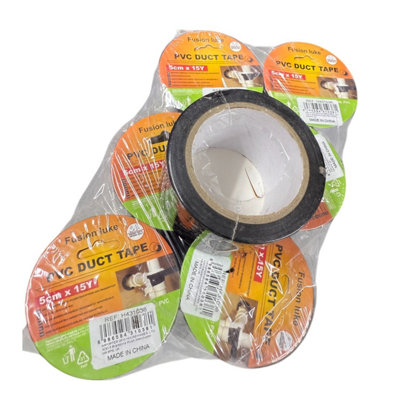 Maestro craft Heavy Duty Pvc Duct Tape Roll 50mm X 15Y from B&Q