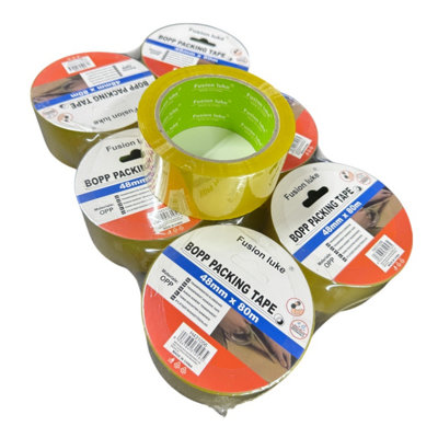 Maestro craft Strong Bopp Packaging Tape Roll 48mm X 80M 1Pc from B&Q