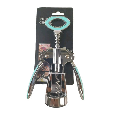 Maestro craft Chrome Winged Corkscrew & Wine Bottle Opener Waiters 17Cm from B&Q