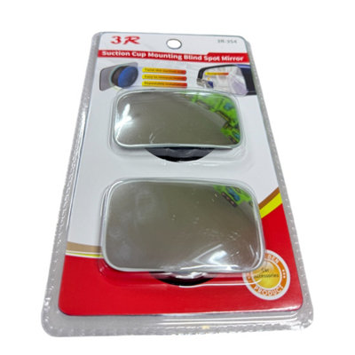 Maestro craft 2X Blind Spot Mirror Rear Side View Towing Car Van Motorcycle Adjust Wide Angle from B&Q