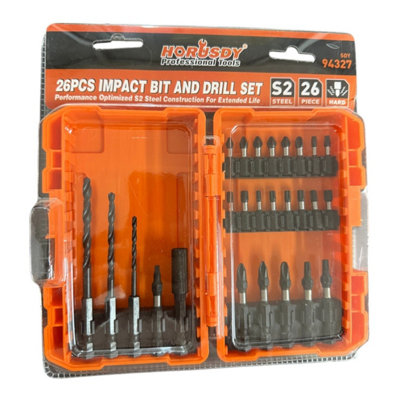 Maestro craft 26-Piece Drill Bit And Screwdriver Bit Set from B&Q