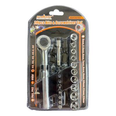 Maestro craft 10Pcs Bits & Screwdriver Set In Screwdrivers from B&Q